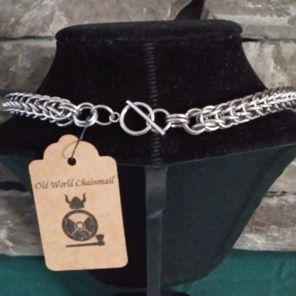 **SALE PRICE** (Unisex) Closed Round Jump Ring Necklace